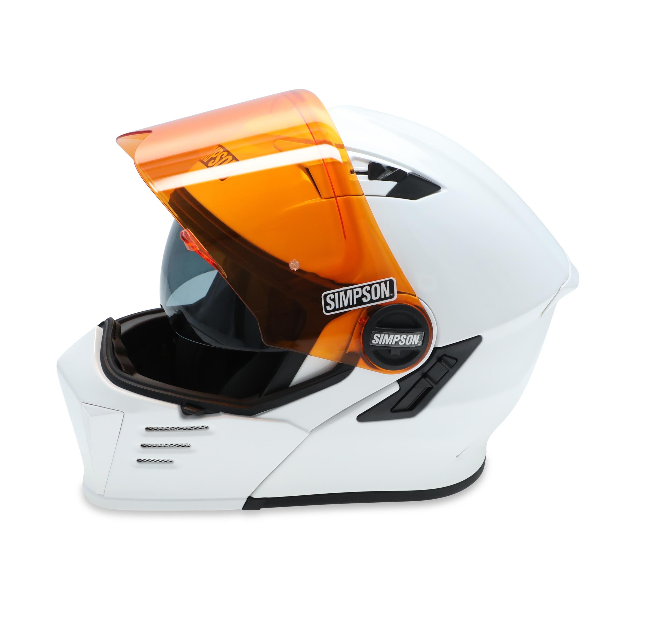 Simpson Racing Mod Bandit Helmet - White Small - M59S1