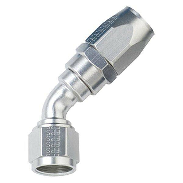 Fragola #8 X 45 Power Flow Hose End  Clear - 104508-CL