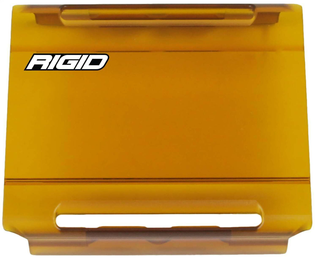 RIGID Industries Rigid Light Cover For 4 Inch E-Series Led Lights, Amber, Single - 104933