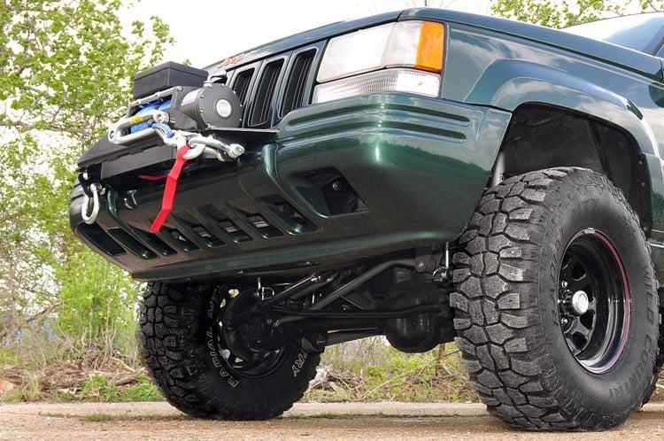 Rough Country Winch Mounting Plate (1993-1998 Grand Cherokee) - 1049