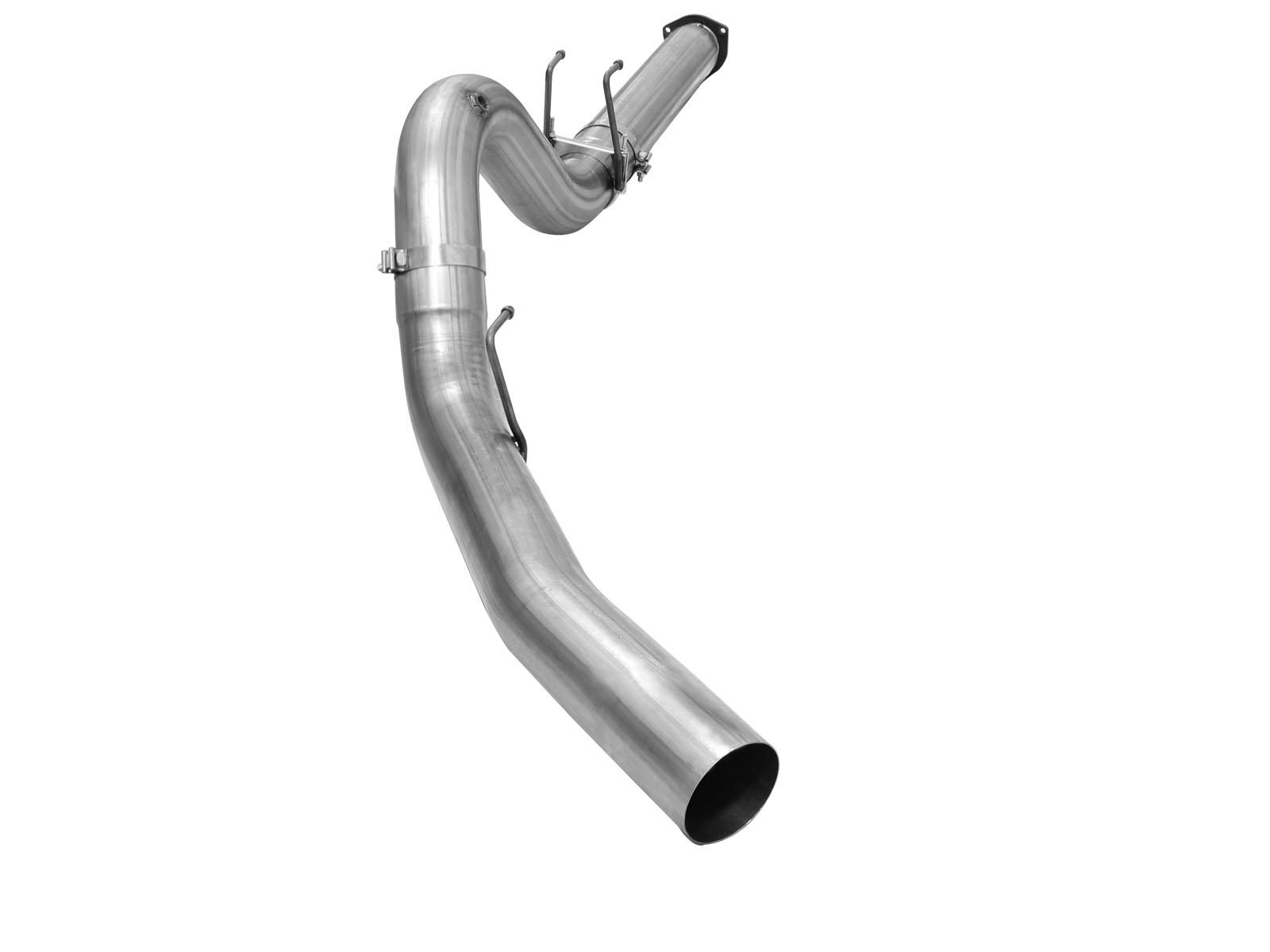AFE Large Bore-HD 5 IN 409 Stainless Steel DPF-Back Exhaust System - 49-43064