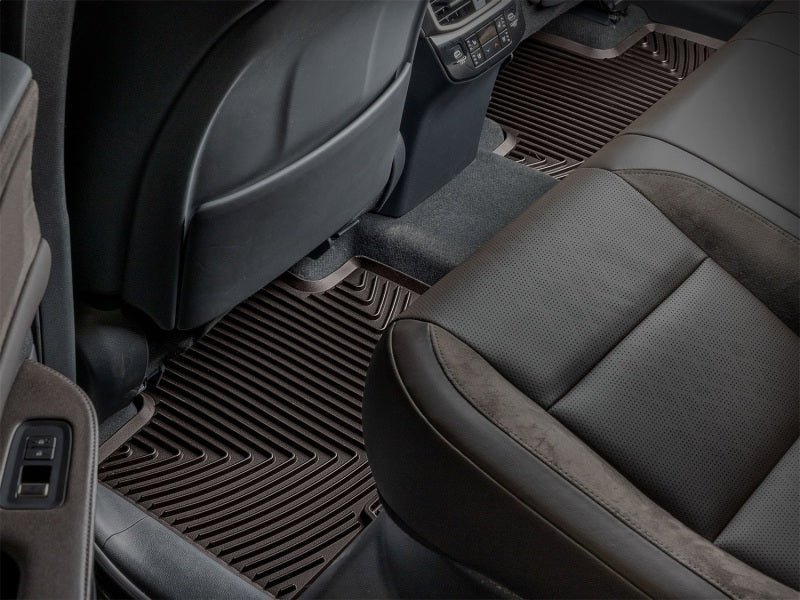 WeatherTech 23-26 Lexus RX 2nd Row Rear All-Weather Floor Mats - Cocoa