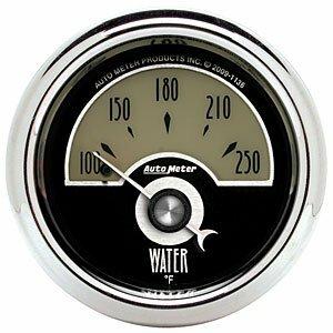 Auto Meter 2-1/16" WATER TEMPERATURE, 100-250 °F, CRUISER AD - 1136