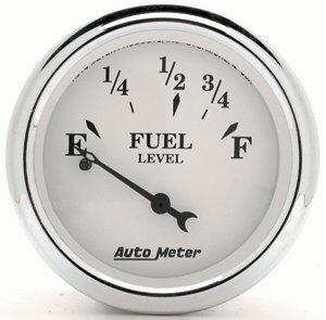 Auto Meter 2-1/16" FUEL LEVEL, 240- 33 Ω, LED, SSE, OTWII - 1216