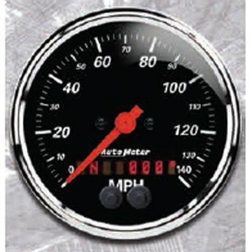 Auto Meter 3-3/8" GPS SPEEDOMETER, 0-120 MPH, DESIGNER BLACK - 1449