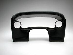 Auto Meter INSTRUMENT CLUSTER BEZEL, DUAL, 2-1/16", FORD SUPER DUTY 99-04 - 15003