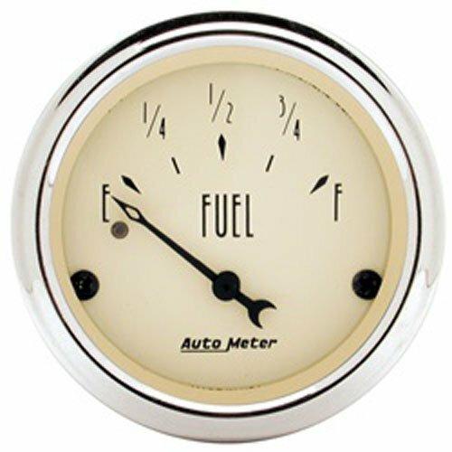 Auto Meter 2-1/16" FUEL LEVEL, 0-30 Ω, ANTIQUE BEIGE - 1818