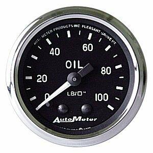Auto Meter 2-1/16" OIL PRESSURE, 0-100 PSI, COBRA - 201006