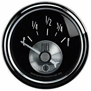 Auto Meter 2-1/16" FUEL LEVEL, 0-90 Ω, SSE, PRESTIGE BLACK - 2014
