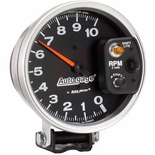 Auto Meter 5" PEDESTAL TACHOMETER, 0-10,000 RPM, AUTO GAGE - 233903