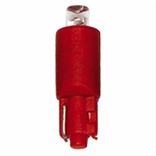 Auto Meter LED BULB, REPLACEMENT, T1-3/4 WEDGE, RED, FOR MONSTER TACH - 3294