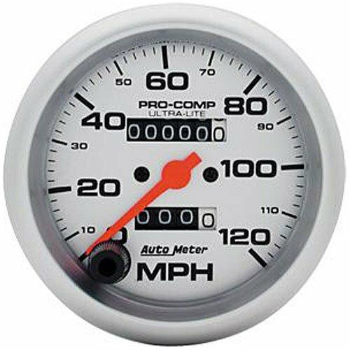Auto Meter 3-3/8" SPEEDOMETER, 0-120 MPH, ULTRA-LITE - 4492