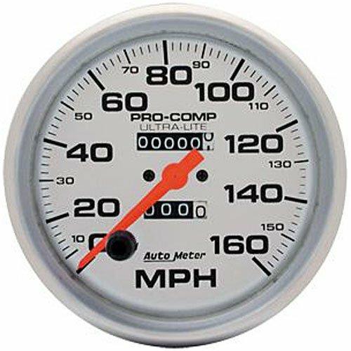 Auto Meter 5" SPEEDOMETER, 0-160 MPH, ULTRA-LITE - 4495
