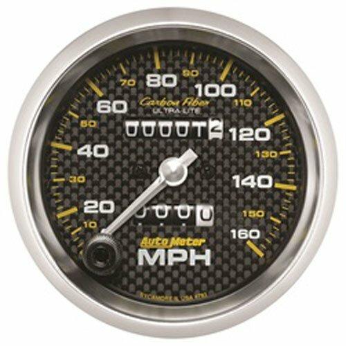 Auto Meter 3-3/8" SPEEDOMETER, 0-160 MPH, CARBON FIBER - 4793