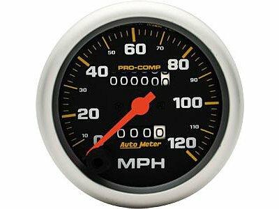 Auto Meter 3-3/8" SPEEDOMETER, 0-120 MPH, PRO-COMP - 5152
