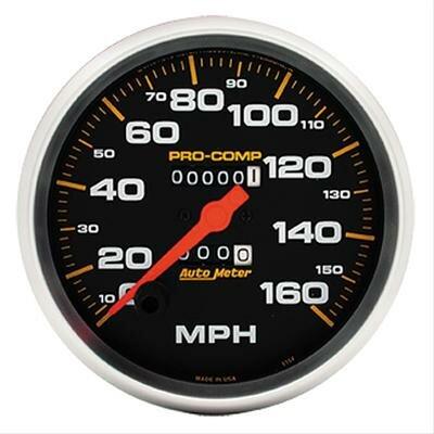 Auto Meter 5" SPEEDOMETER, 0-160 MPH, PRO-COMP - 5154