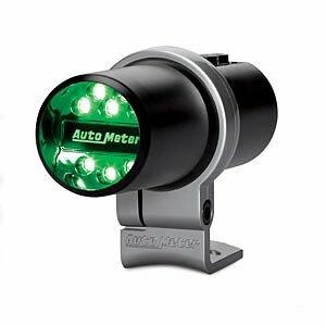 Auto Meter INDICATOR LIGHT, PIT ROAD SPEED, PEDESTAL, BLACK, PROGRAMMABLE - 5336