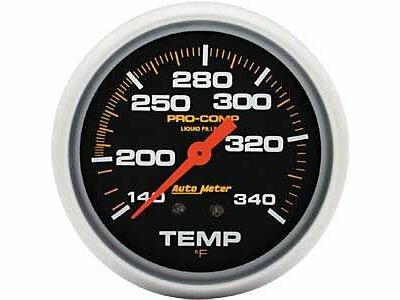 Auto Meter 2-5/8" TEMPERATURE, 140-340 °F, LIQUID FILLED, PRO-COMP - 5435