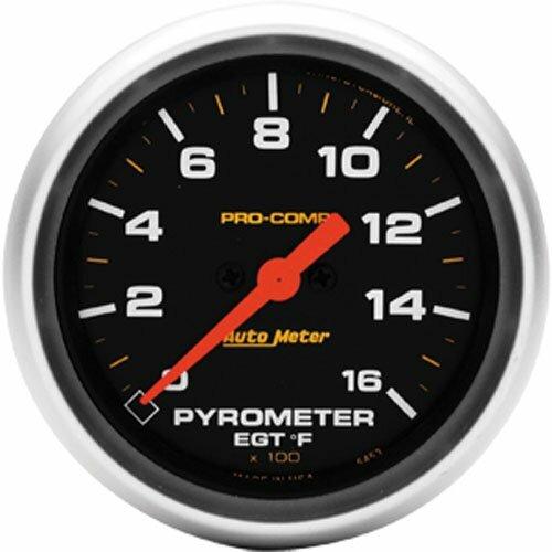 Auto Meter 2-5/8" PYROMETER, 0-1600 °F, PRO-COMP - 5444