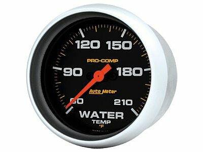Auto Meter 2-5/8" WATER TEMPERATURE, 60-210 °F, PRO-COMP - 5469