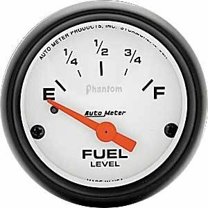 Auto Meter 2-1/16" FUEL LEVEL, 240-33 Ω SSE, PHANTOM - 5716