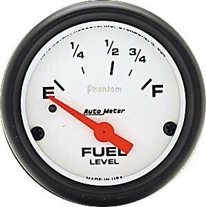 Auto Meter 2-5/8" FUEL LEVEL, 0-90 Ω, SSE, PHANTOM - 5814