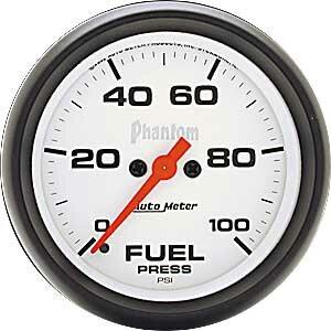 Auto Meter 2-5/8" FUEL PRESSURE, 0-100 PSI, PHANTOM - 5863