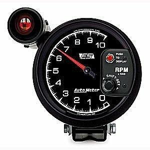 Auto Meter 5" PEDESTAL TACHOMETER, 0-10,000 RPM, ES - 5999