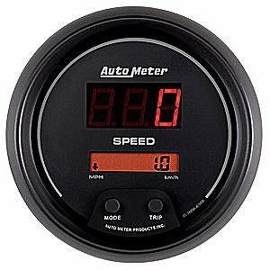 Auto Meter 3-3/8" SPEEDOMETER, 260 MPH / 260 KM/H, SPORT-COMP DIGITAL - 6388