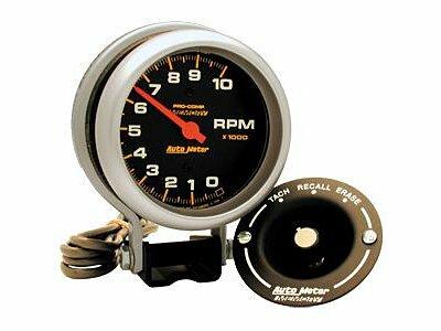 Auto Meter 3-3/4" PEDESTAL TACHOMETER, 0-10,000 RPM, PRO-COMP - 6601