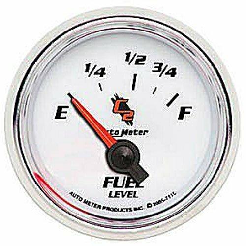 Auto Meter 2-1/16" FUEL LEVEL, 73 E 8-12 F Ω, C2 - 7115