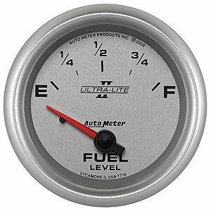 Auto Meter 2-5/8" FUEL LEVEL, 240-33 Ω, SSE, ULTRA-LITE II - 7716