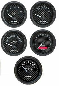 Auto Meter 5 PC. GAUGE KIT, 3-3/8" & 2-1/16", ELEC. SPEEDOMETER, GT - 8002