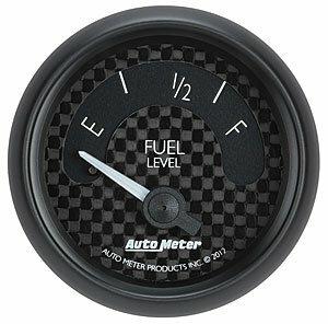 Auto Meter 2-1/16" Fuel Level 73-10 Ω, GT Series - 8015