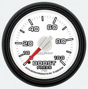 Auto Meter 2-1/16" BOOST, 0-100 PSI, GEN 3 DODGE FACTORY MATCH - 8506