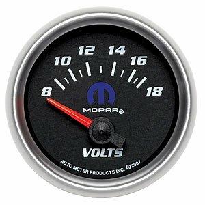 Auto Meter 2-1/16" VOLTMETER, 8-18V, MOPAR - 880021