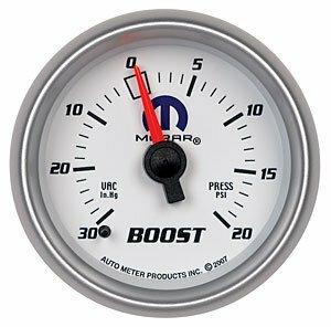 Auto Meter 2-1/16" BOOST/VACUUM, 30 IN HG/20 PSI, MOPAR - 880026