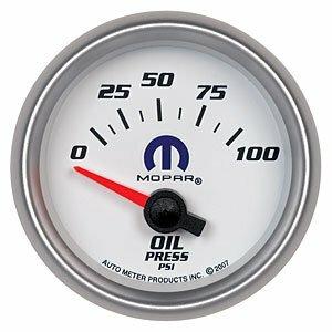 Auto Meter 2-1/16" OIL PRESSURE, 0-100 PSI, MOPAR - 880029