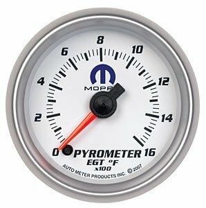 Auto Meter 2-1/16" PYROMETER, 0-1600 °F, MOPAR - 880031
