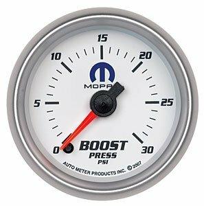 Auto Meter 2-1/16" BOOST, 0-30 PSI, MOPAR - 880034