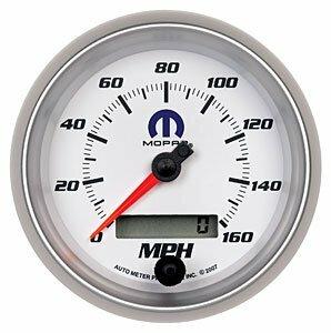 Auto Meter 3-3/8" SPEEDOMETER, 0-160 MPH, MOPAR - 880036