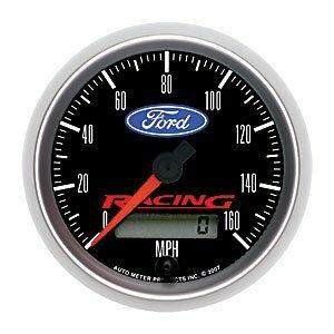 Auto Meter 3-3/8" SPEEDOMETER, 0-160 MPH, FORD RACING - 880082