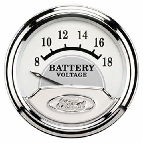 Auto Meter 2-1/16" VOLTMETER, 8-18V, FORD MASTERPIECE - 880354
