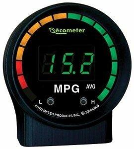 Auto Meter 2-1/16" ECOMETER, 1.0-99.9 MPG, ECOMETER - 9105