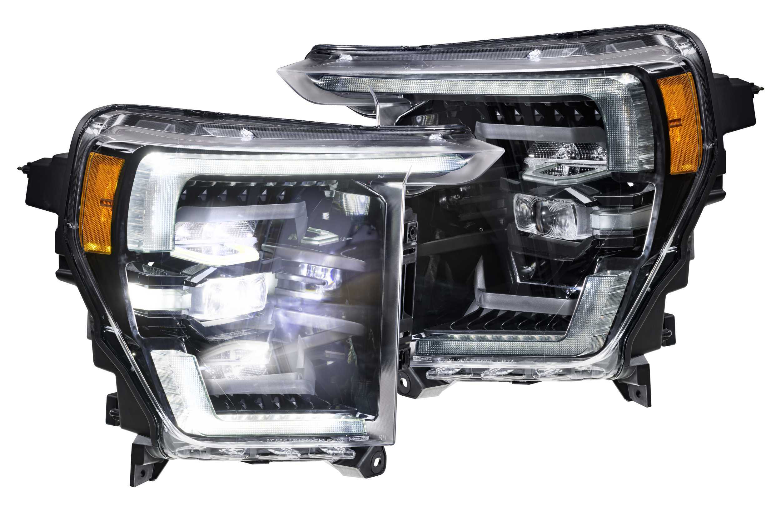 Morimoto XB LED Headlights - Pair / White DRL (2021+ F-150) - LF498