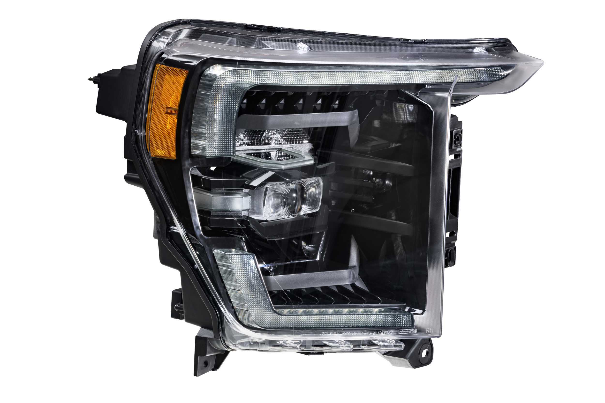Morimoto XB LED Headlights - Pair / White DRL (2021+ F-150) - LF498