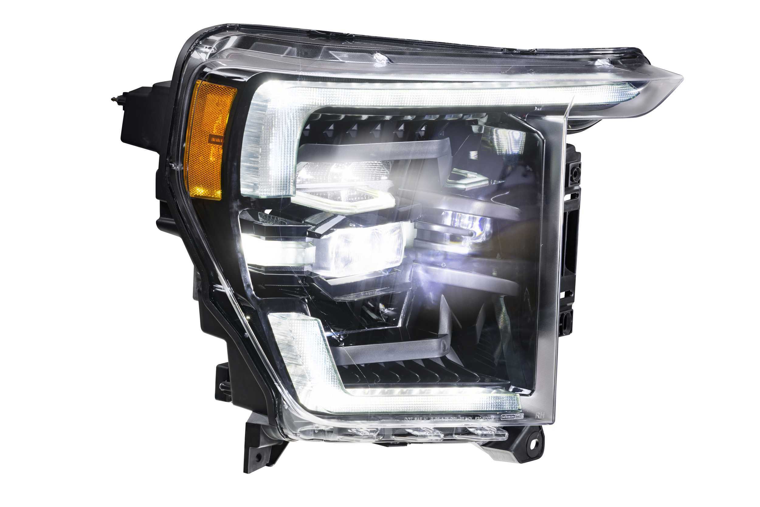 Morimoto XB LED Headlights - Pair / White DRL (2021+ F-150) - LF498