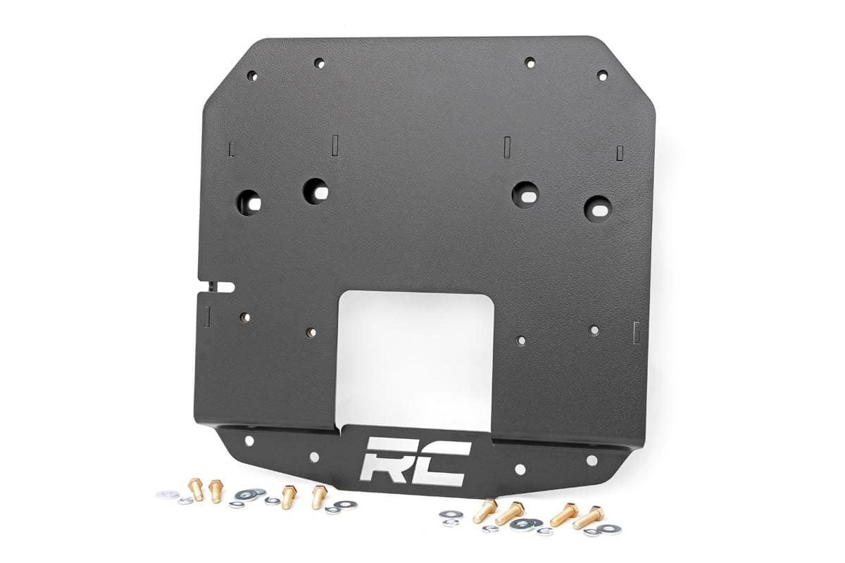 Rough Country Jeep Spare Tire Relocation Bracket (18-20 Wrangler JL, No Rear Proximity Sensors) (2018-2020 Wrangler) - 10529