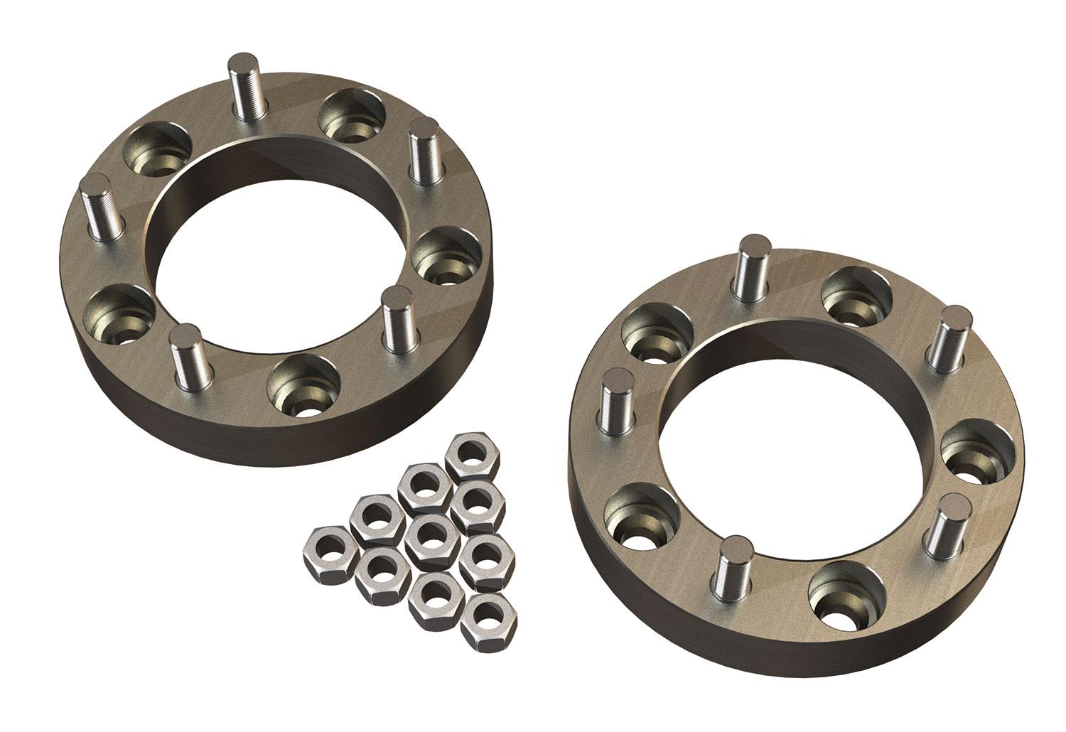 Teraflex 97-06 Jeep Wrangler TJ 1.25 Inch Wheel Offset Adapter Pair 5x4.5 Inch to 5x5 Inch - 1055045