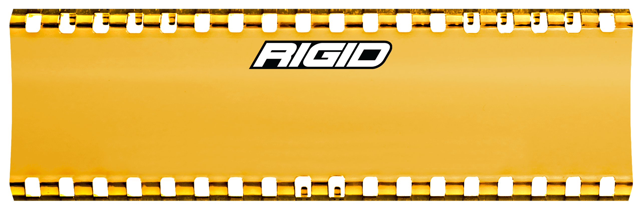 RIGID Industries Rigid Light Cover For 6 Inch Sr-Series Led Lights, Amber, Single - 105863